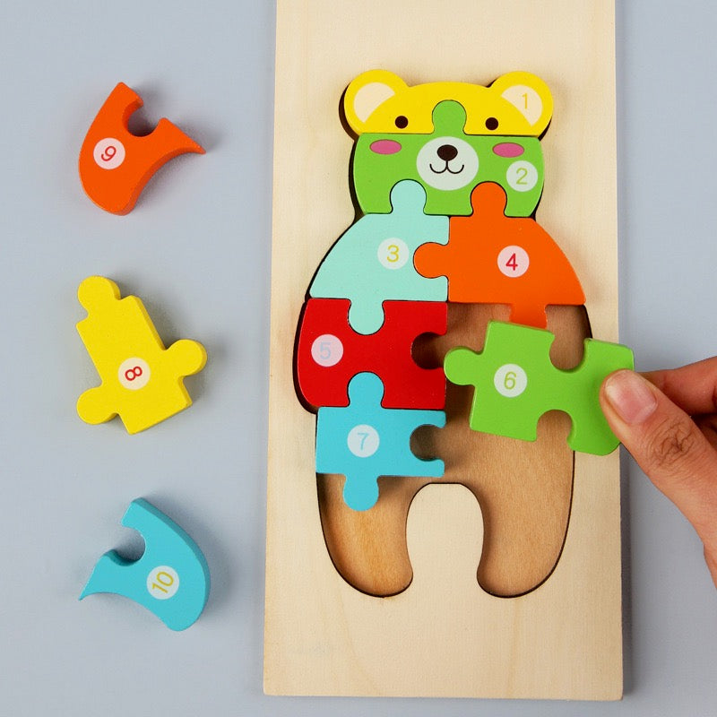 Counting Puzzle Bear