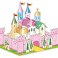 DIY 3D Paper Puzzle Rainbow Castle