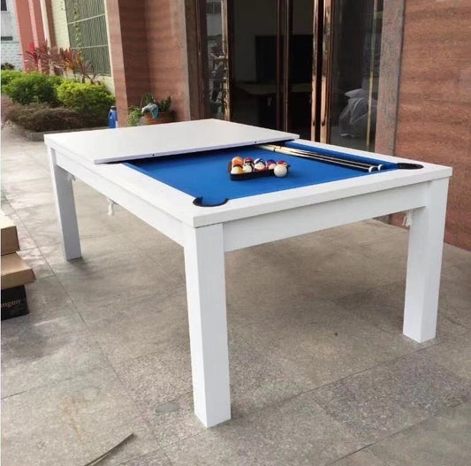 Dining Pool Table White