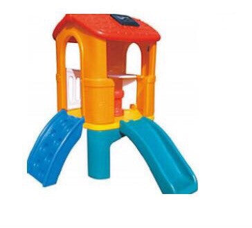 Playhouse and Slide