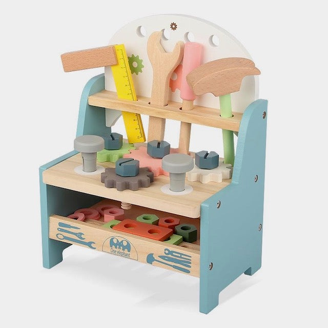 New Kids Wooden Mini Workbench