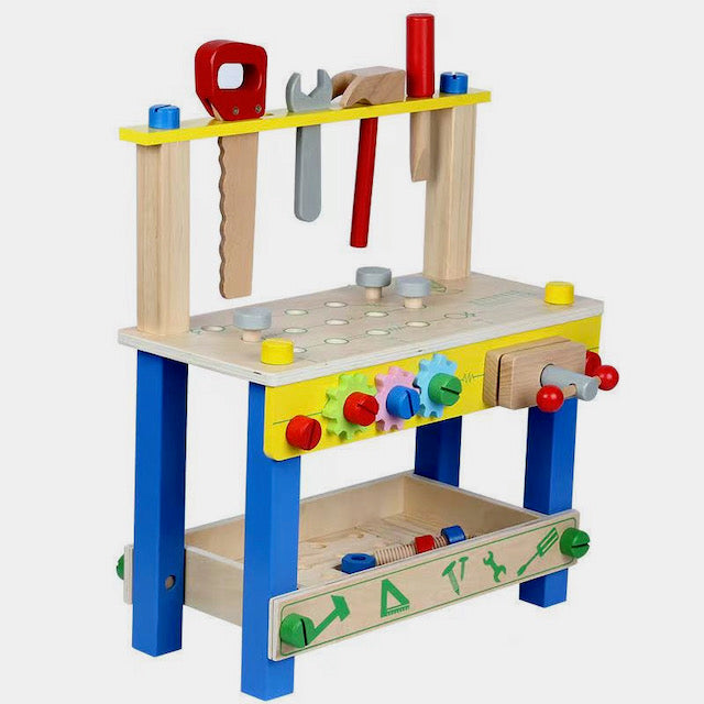 Wooden Toy Workbench
