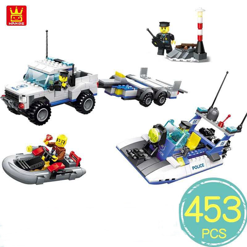Lego Compatible Water Police Set