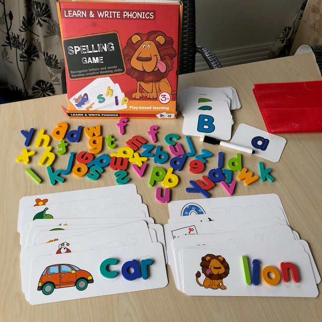 Letters and Words Educational Activity