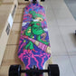 Longboard skateboard purple graphic