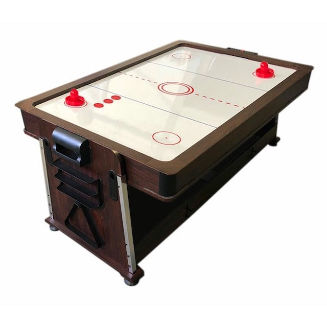 Multifunctional Rotating Pool and Air Hockey Table