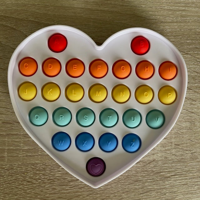 New Popit, White with Colours