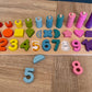 Number and counting learning puzzle