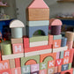 Pastel building block set