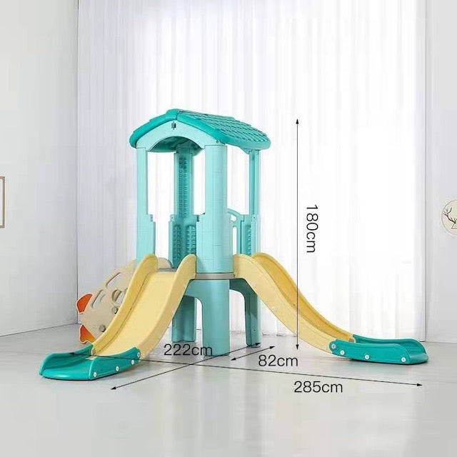 Pastel Playhouse and Double Slide