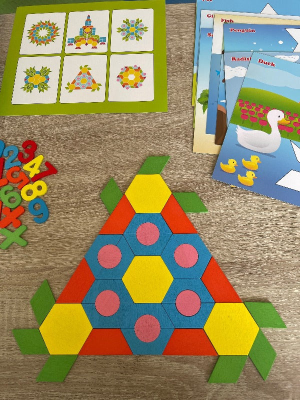2 Pattern Blocks Pattern Blocks and Cards set 2