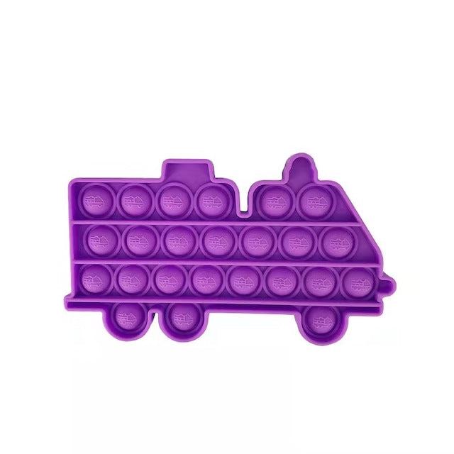 Push Pop (Popit) Fire Truck Purple