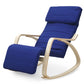 Rocking Recliner Chair blue