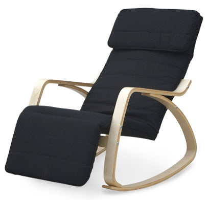 Rocking Recliner Chair black