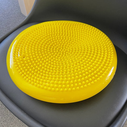 Sensory Wobble Seat Cushion yellow