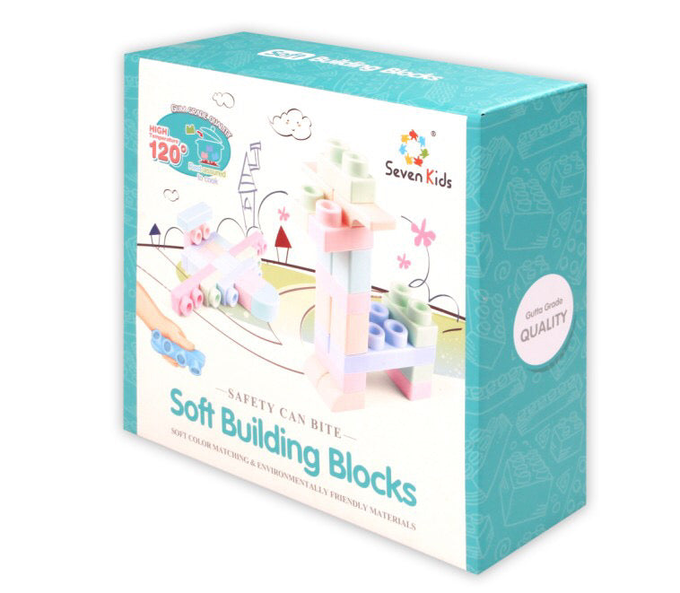 Soft Silicone Building Blocks