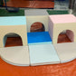 Soft Play Block Tunnel 3 Pastel