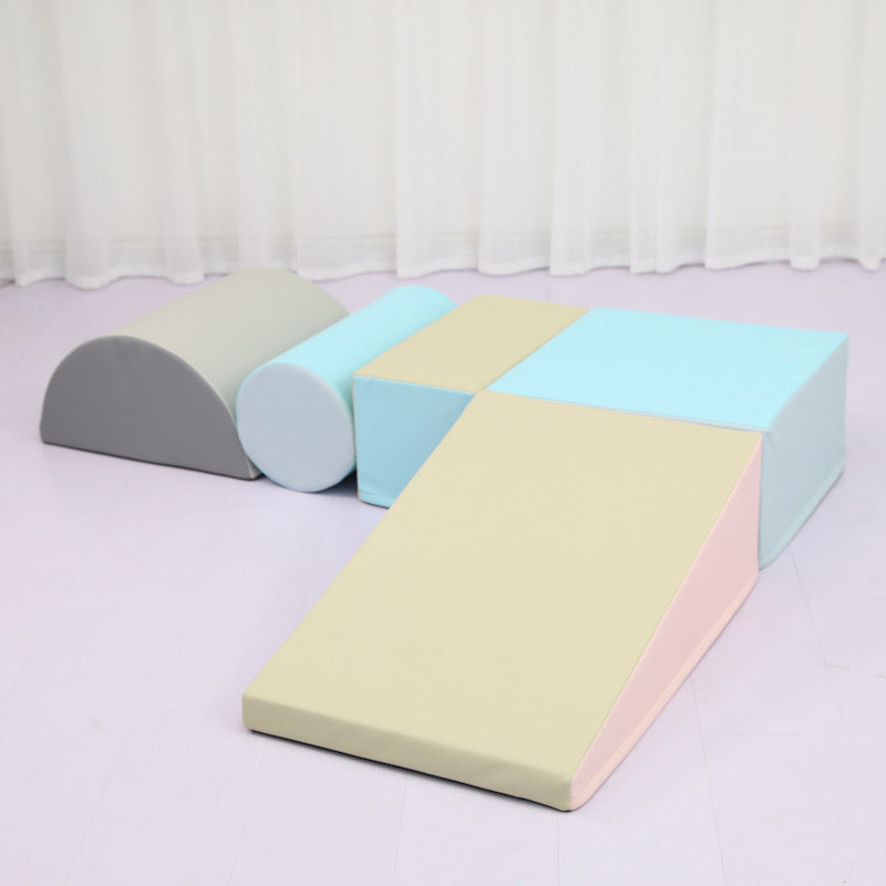 Soft Play Ramp and Roll Pastel