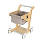 Wooden Toy Shopping Trolley